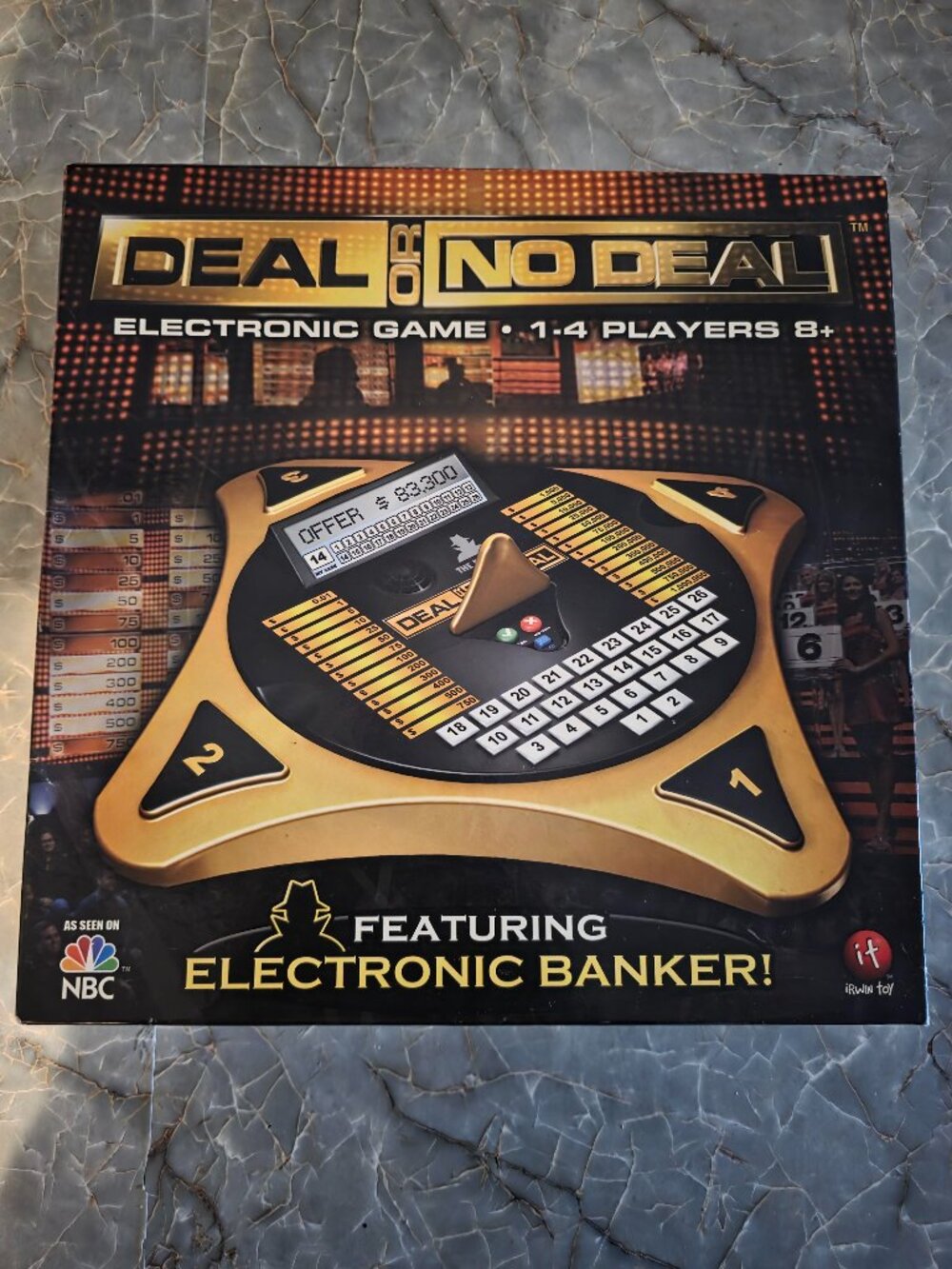 2006 Deal or No Deal Electronic Banker Game 02001 w/ Box